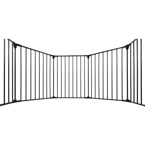 12.5 ft Adjustable Metal Safety Gate/ Play Yard- 6 Panels (Including Gate)