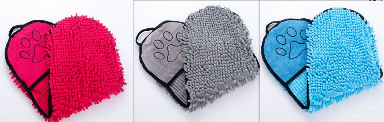 Super Absorbent, Microfiber Bath Towels For Pets