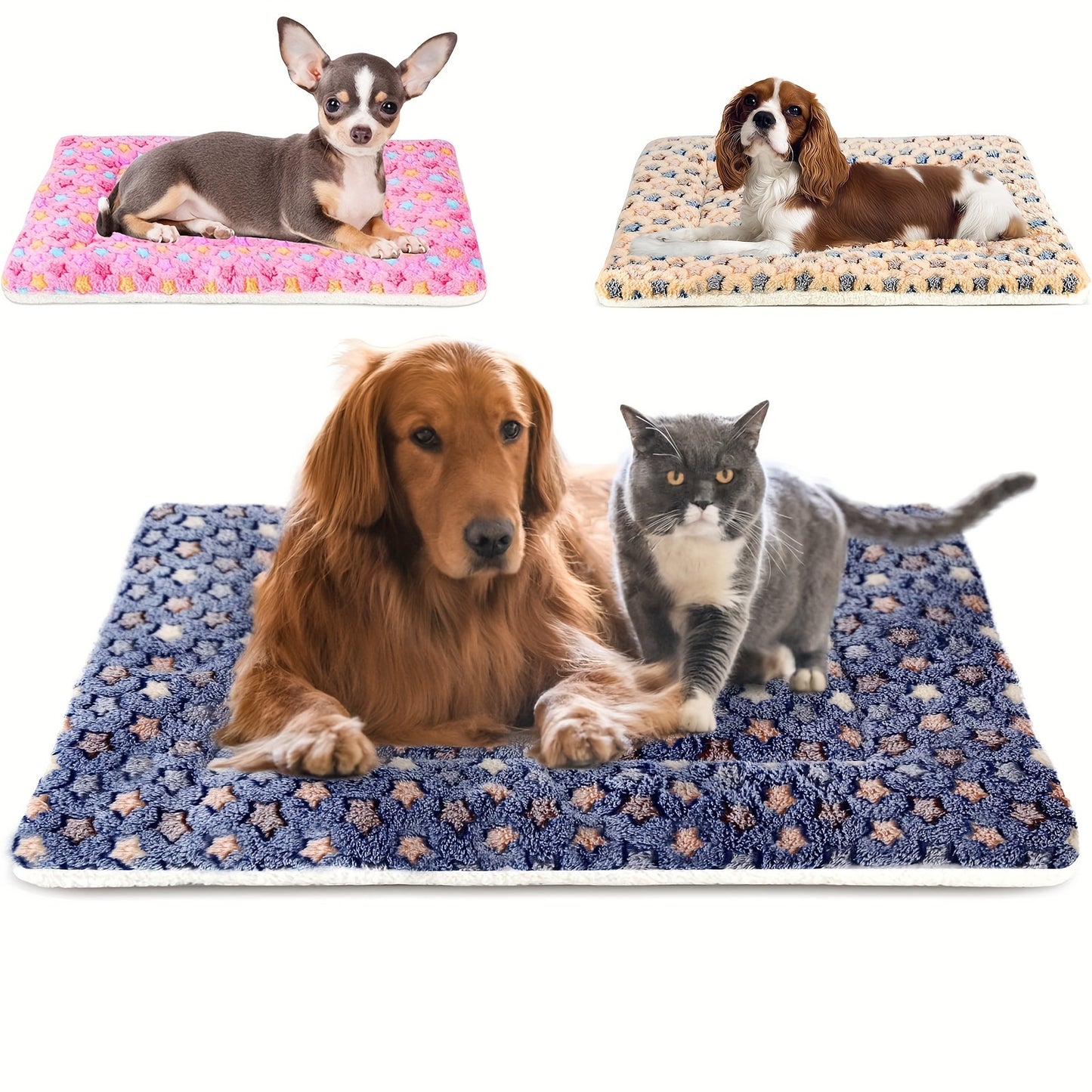 Washable, Soft Dog Bed/Crate Pad