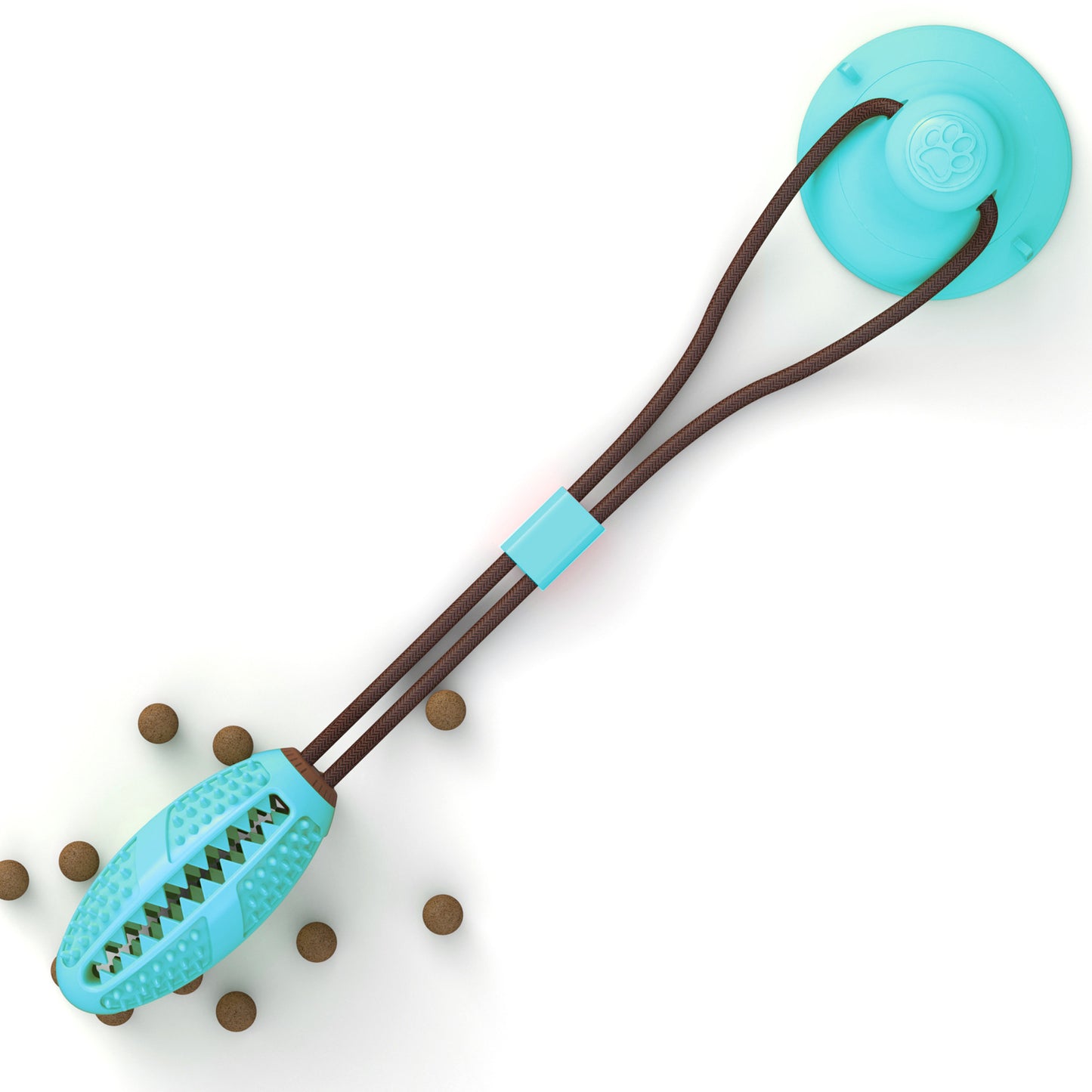 Dog Silicon Suction Cup-Tug Interactive Ball Toy