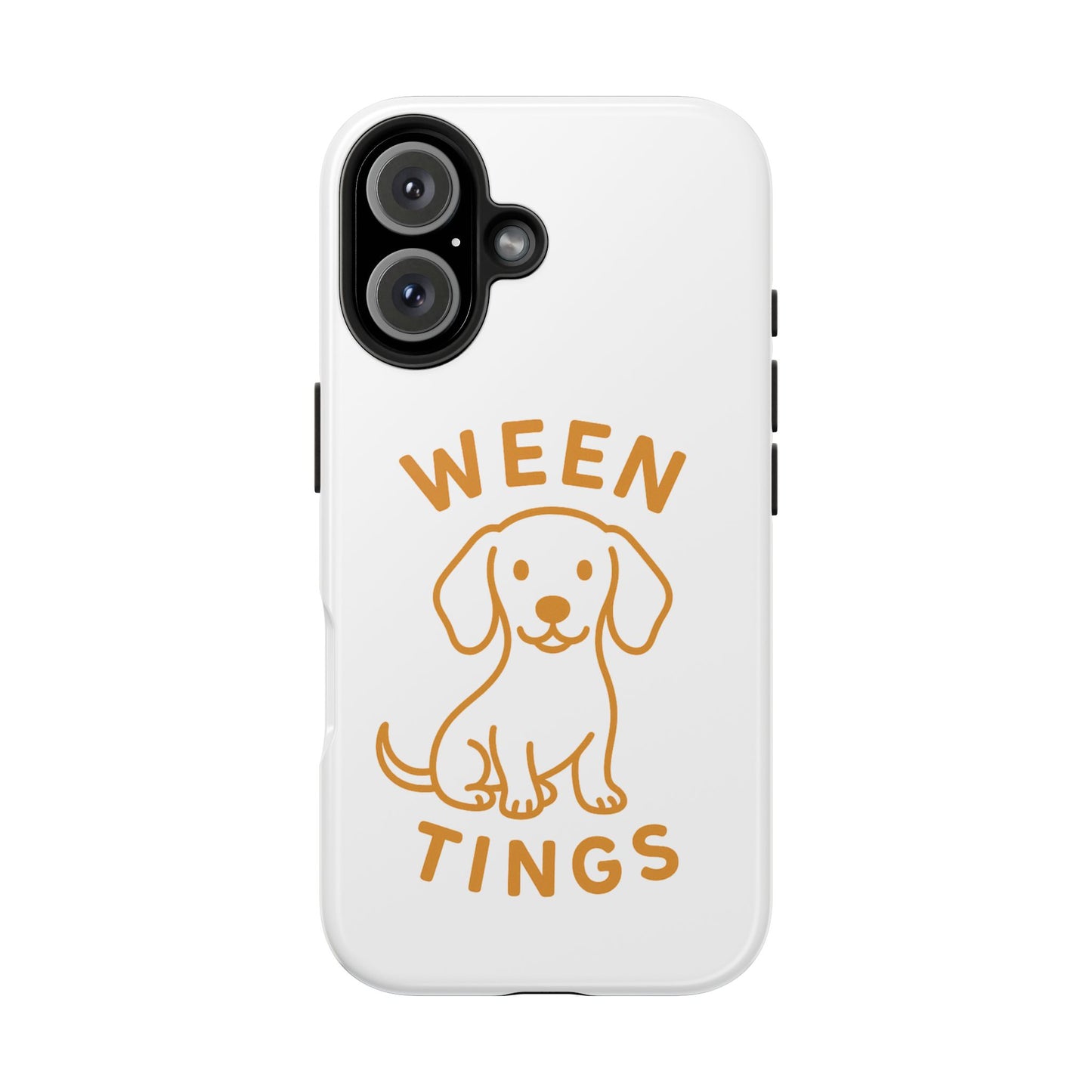 Cute Dog-Themed Tough Phone Cases, Funny Dog Gifts, Pet Lover Accessories, Ween Tings Phone Cover, Dog Owner Gift