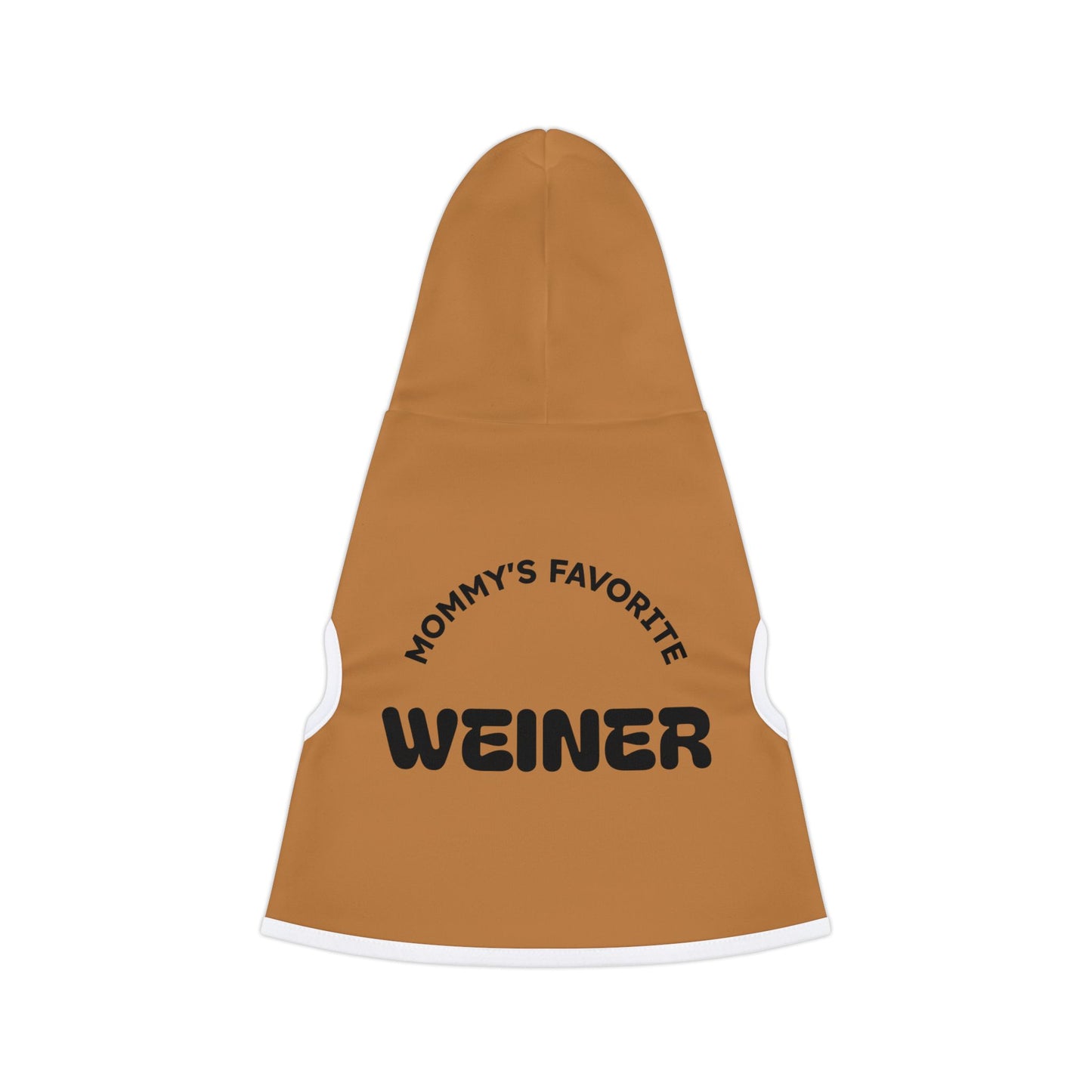 Mommy's Favorite Weiner Pet Hoodie, Cute Dog Coat, Fun Pet Apparel, Cozy Pet Outfit, Dog Lovers Gift, Casual Pet Wear