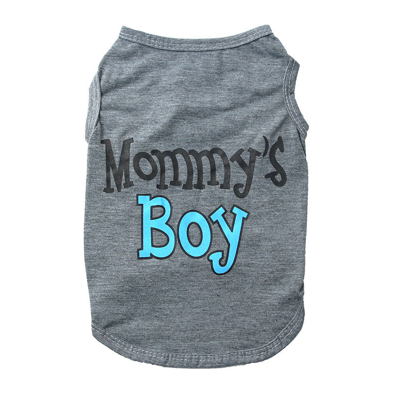 Mommy's Boy Pet T-Shirt (XS-L)