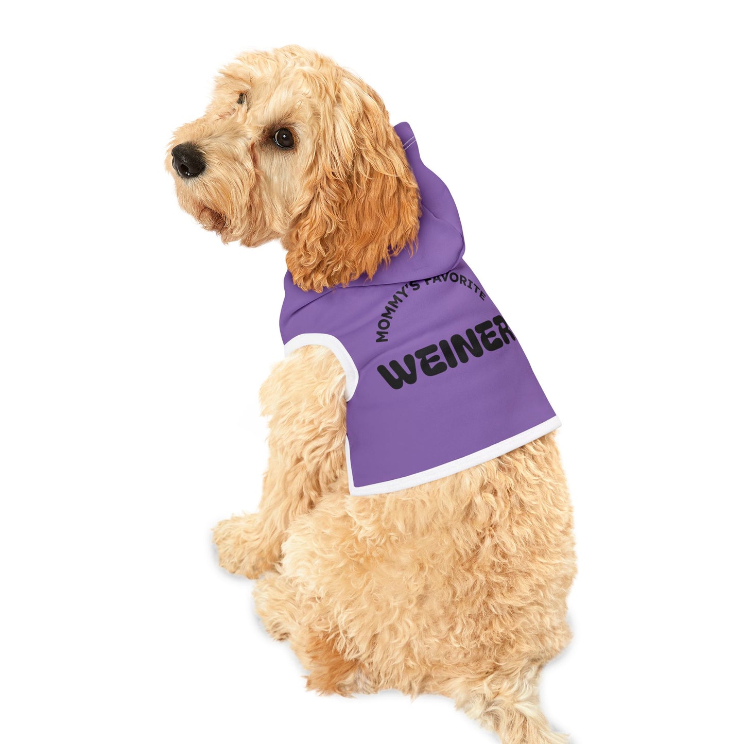Mommy's Favorite Weiner Pet Hoodie, Cute Dog Coat, Fun Pet Apparel, Cozy Pet Outfit, Dog Lovers Gift, Casual Pet Wear