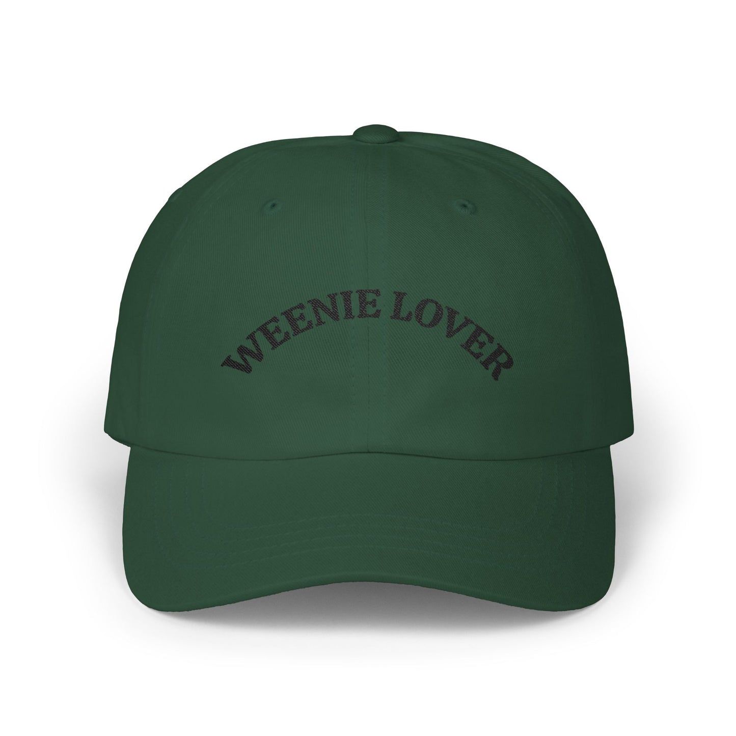 Weenie Lover Classic Dad Cap | Soft Cotton Hat, Casual Everyday Wear, Gifts for Dog Lovers, Trendy Fashion Accessory