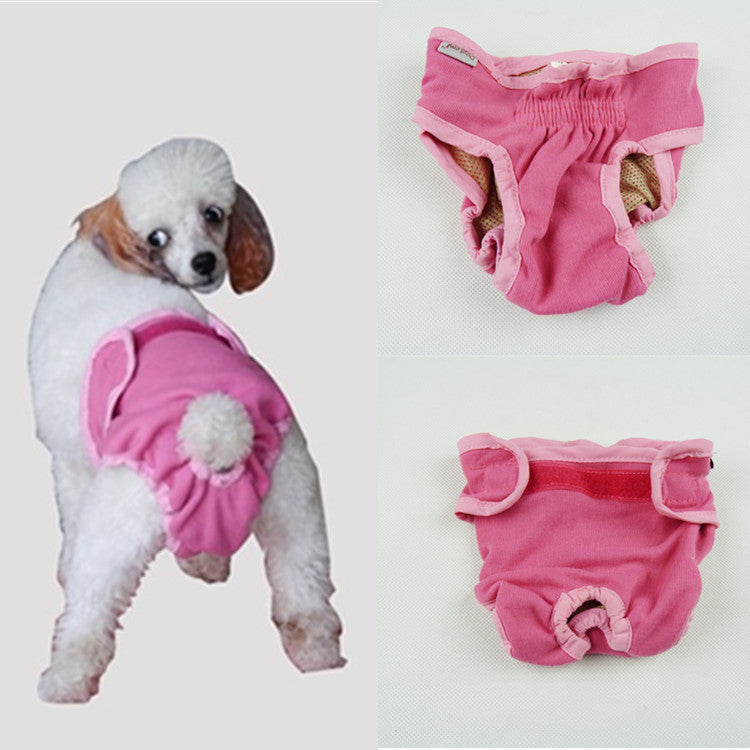 Cotton Pet Diaper/Menstrual Underwear