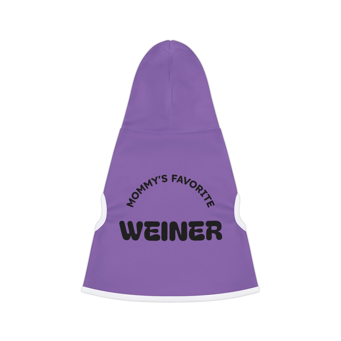 Mommy's Favorite Weiner Pet Hoodie, Cute Dog Coat, Fun Pet Apparel, Cozy Pet Outfit, Dog Lovers Gift, Casual Pet Wear