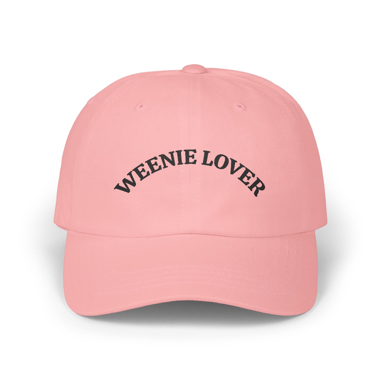 Weenie Lover Classic Dad Cap | Soft Cotton Hat, Casual Everyday Wear, Gifts for Dog Lovers, Trendy Fashion Accessory