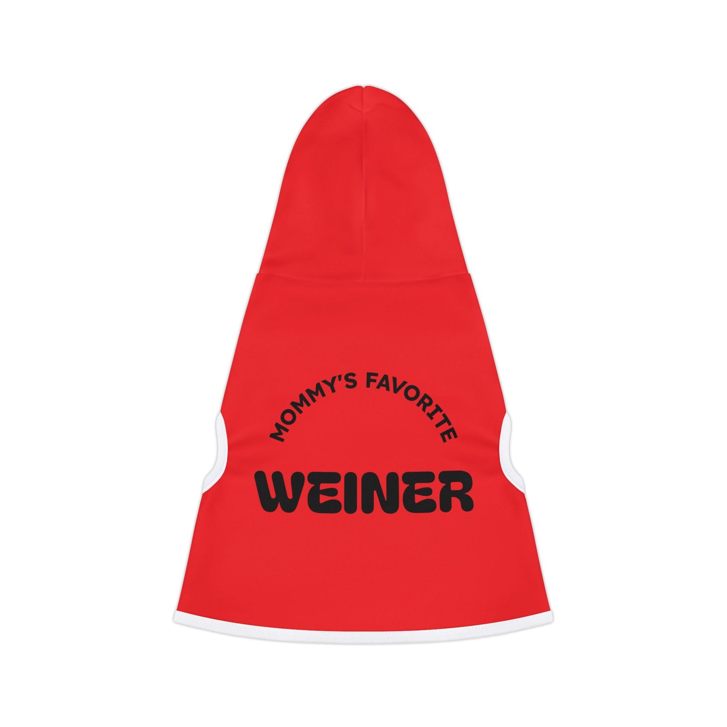 Mommy's Favorite Weiner Pet Hoodie, Cute Dog Coat, Fun Pet Apparel, Cozy Pet Outfit, Dog Lovers Gift, Casual Pet Wear