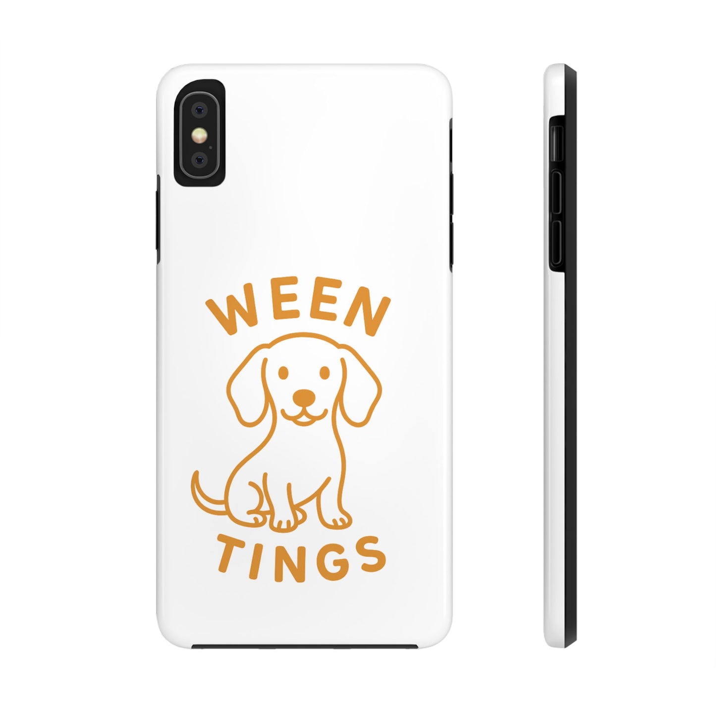 Cute Dog-Themed Tough Phone Cases, Funny Dog Gifts, Pet Lover Accessories, Ween Tings Phone Cover, Dog Owner Gift