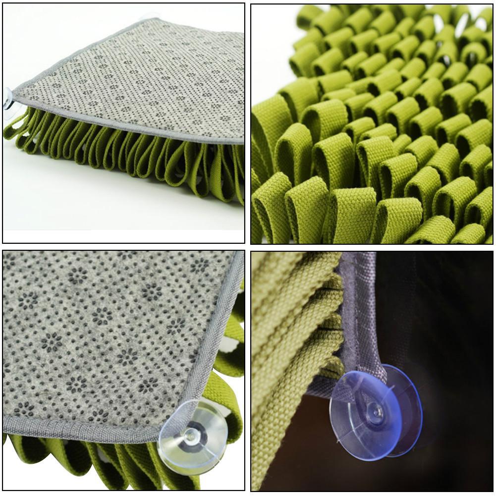 Enrichment Treasure Hunting Blanket, Bite-Resistant Slow Feed Sniff Pad