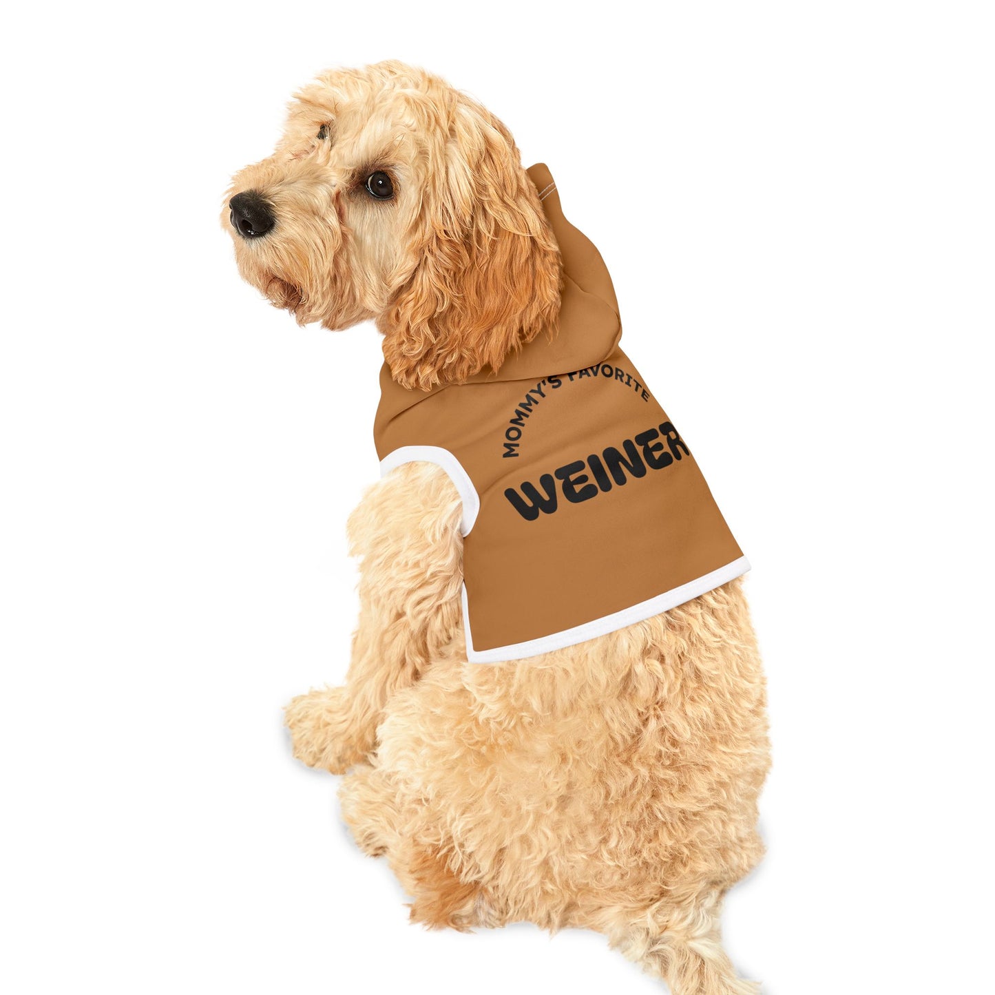 Mommy's Favorite Weiner Pet Hoodie, Cute Dog Coat, Fun Pet Apparel, Cozy Pet Outfit, Dog Lovers Gift, Casual Pet Wear