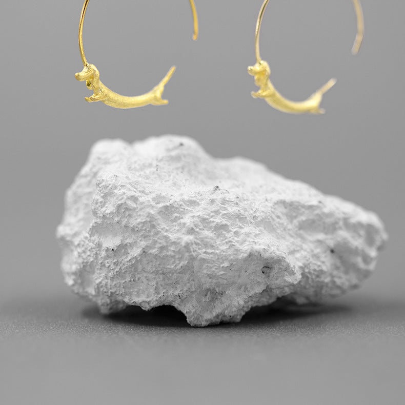 Cute Dachshund Earrings
