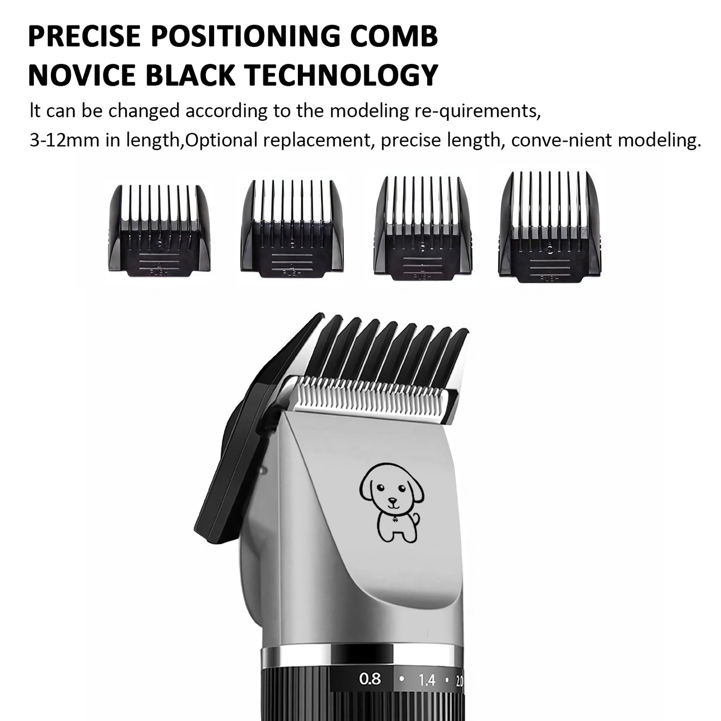Electric Dog/Cat Grooming Kit- Cordless