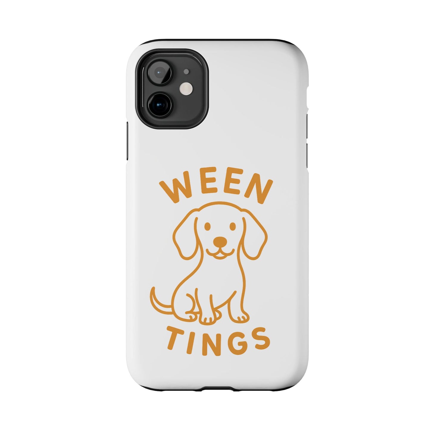 Cute Dog-Themed Tough Phone Cases, Funny Dog Gifts, Pet Lover Accessories, Ween Tings Phone Cover, Dog Owner Gift