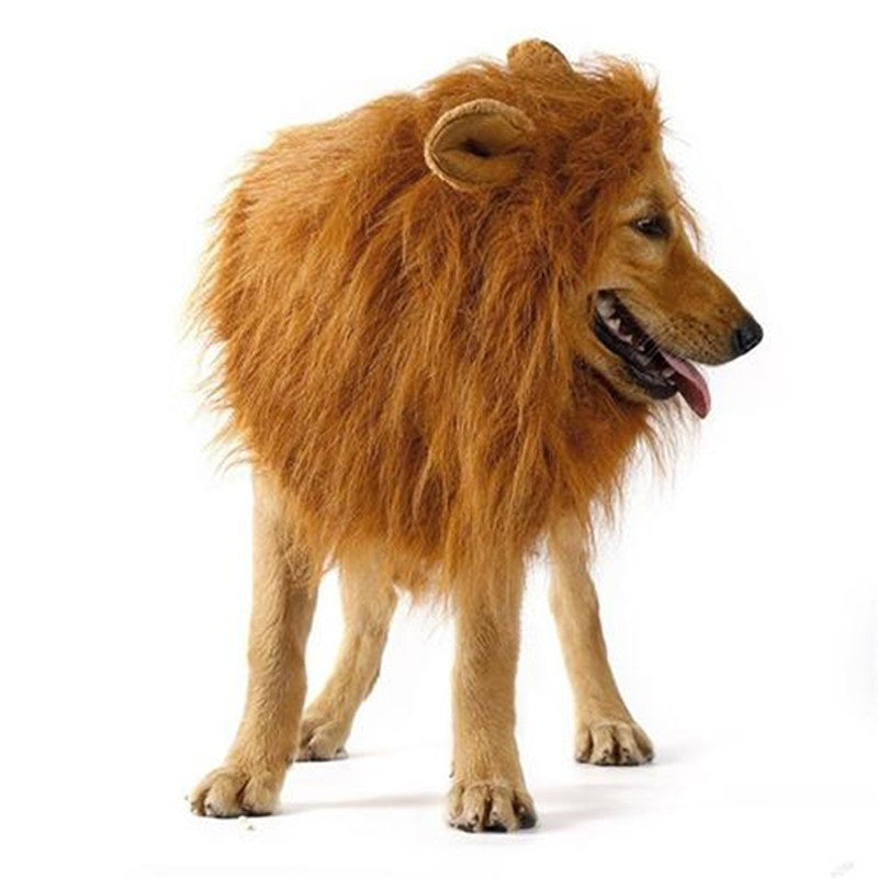 Large Dog Lion Mane Costume