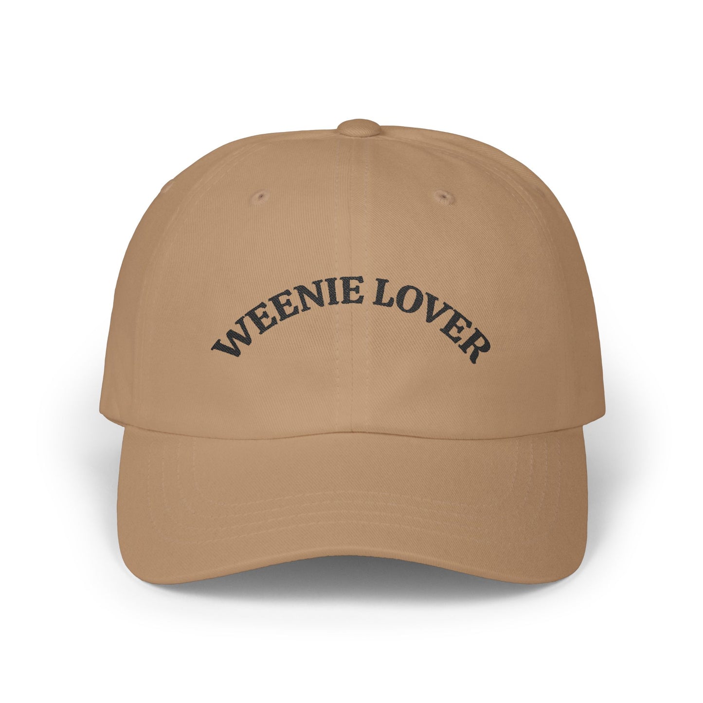 Weenie Lover Classic Dad Cap | Soft Cotton Hat, Casual Everyday Wear, Gifts for Dog Lovers, Trendy Fashion Accessory