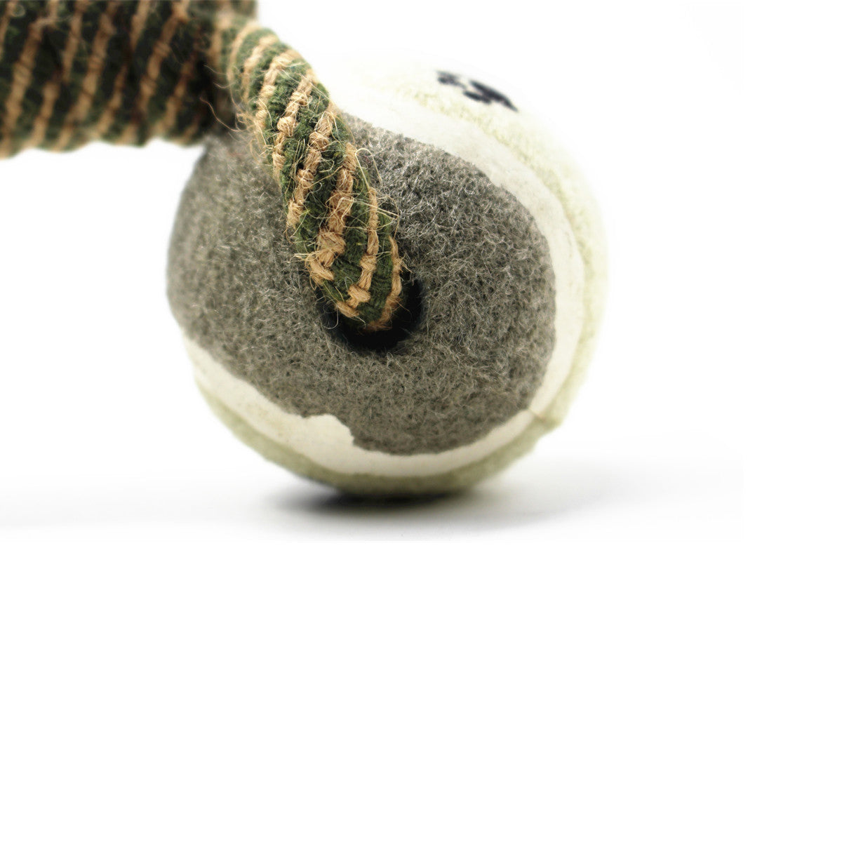 Pet Dumbbell, Rope Tennis Ball Chew Toy