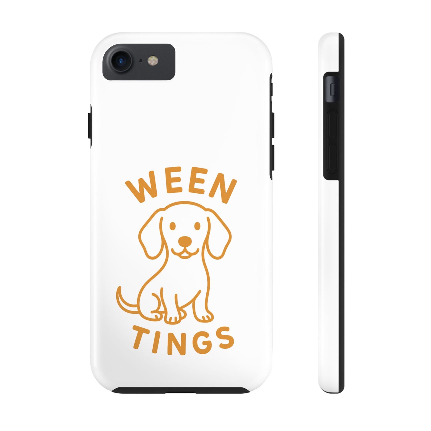 Cute Dog-Themed Tough Phone Cases, Funny Dog Gifts, Pet Lover Accessories, Ween Tings Phone Cover, Dog Owner Gift