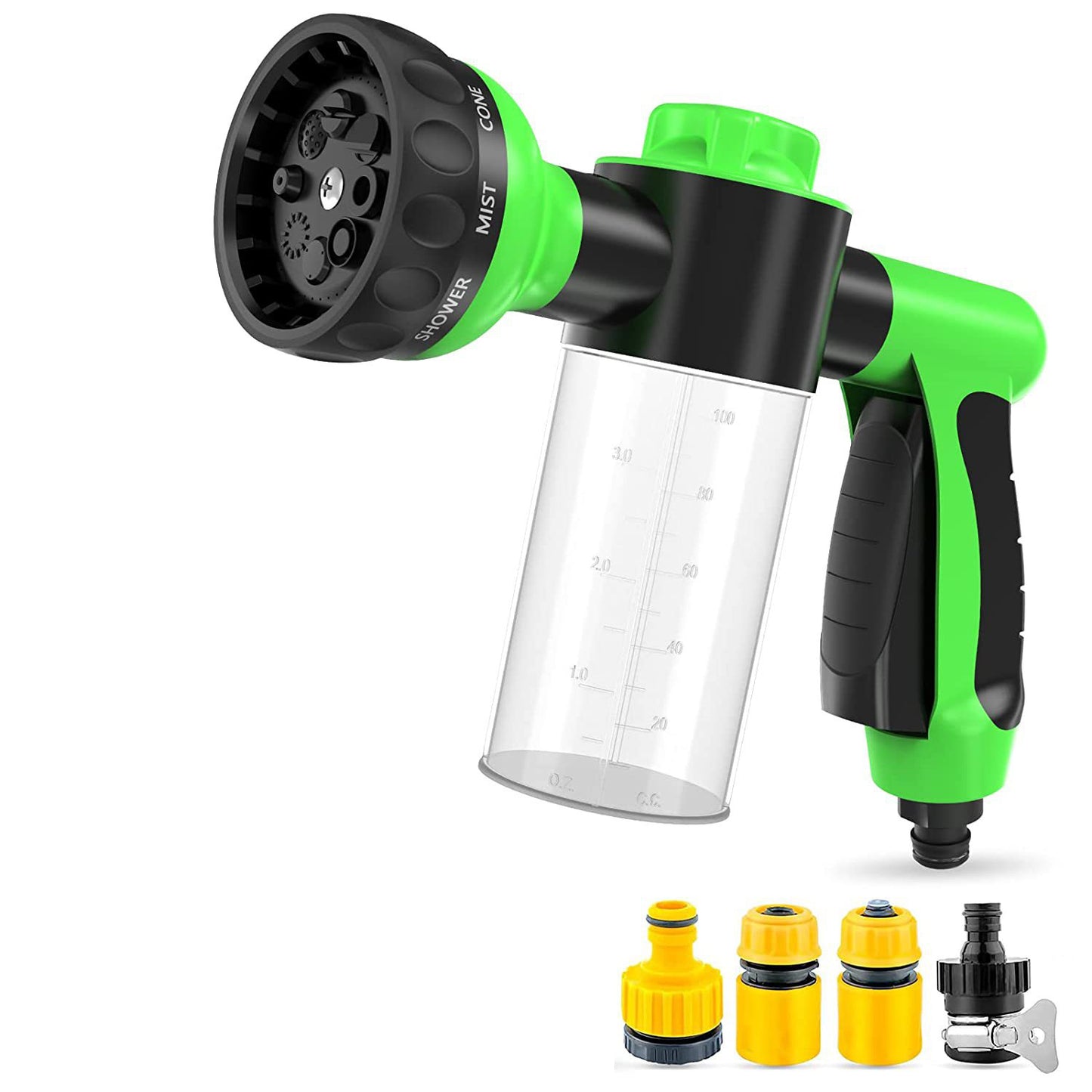 High-Pressure Soap and Shower Sprayer, Animal Bathing Hose Nozzle