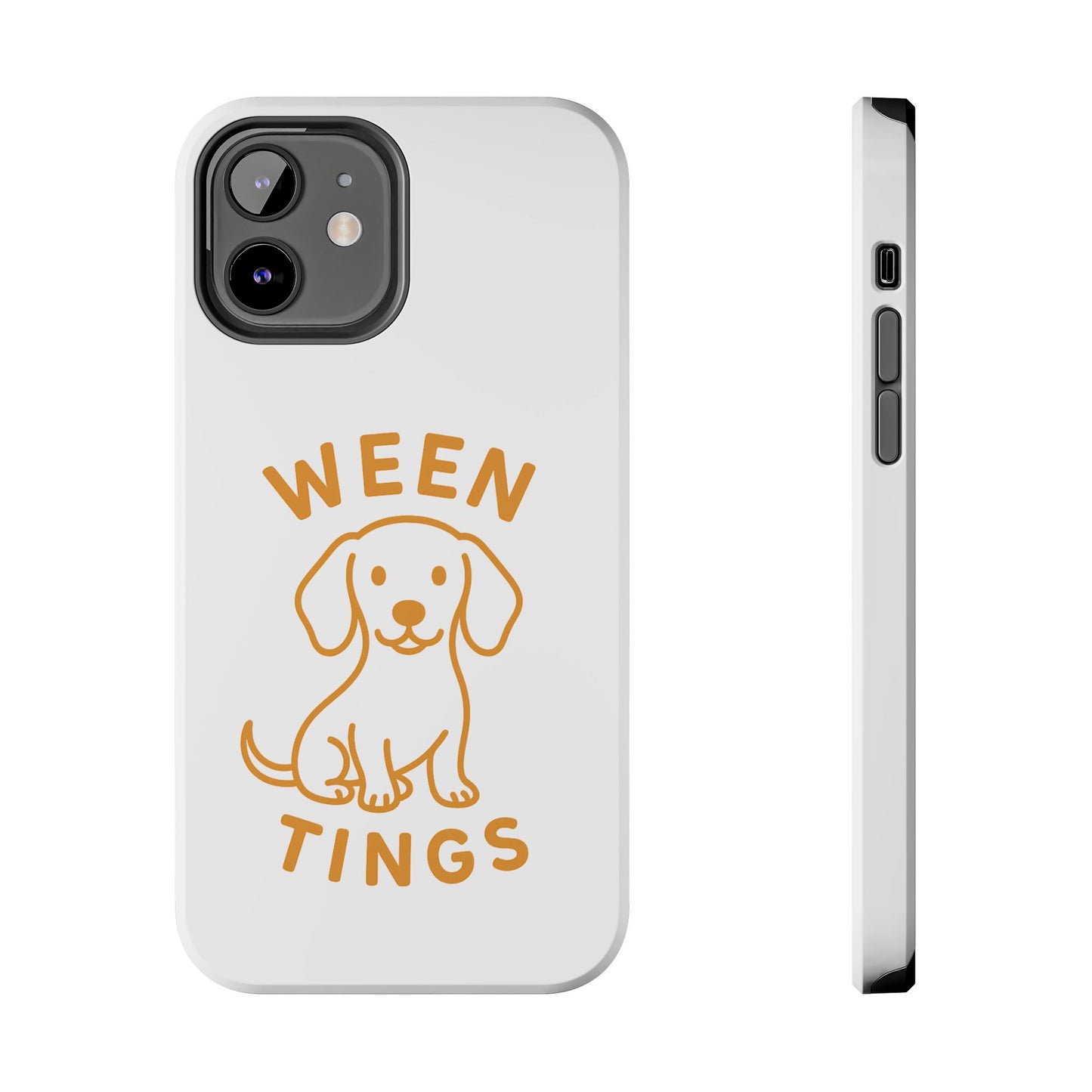 Cute Dog-Themed Tough Phone Cases, Funny Dog Gifts, Pet Lover Accessories, Ween Tings Phone Cover, Dog Owner Gift