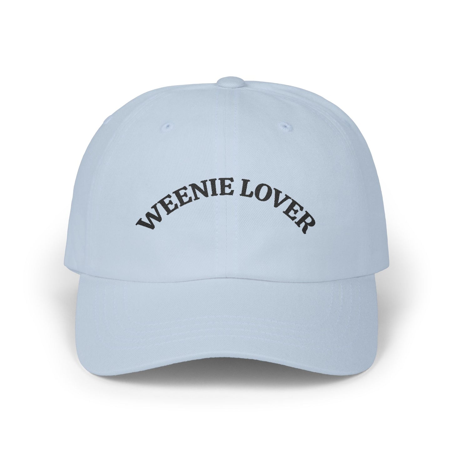 Weenie Lover Classic Dad Cap | Soft Cotton Hat, Casual Everyday Wear, Gifts for Dog Lovers, Trendy Fashion Accessory