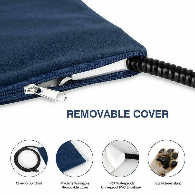Electric Pet Heat Pad-Waterproof, Chew Resistant
