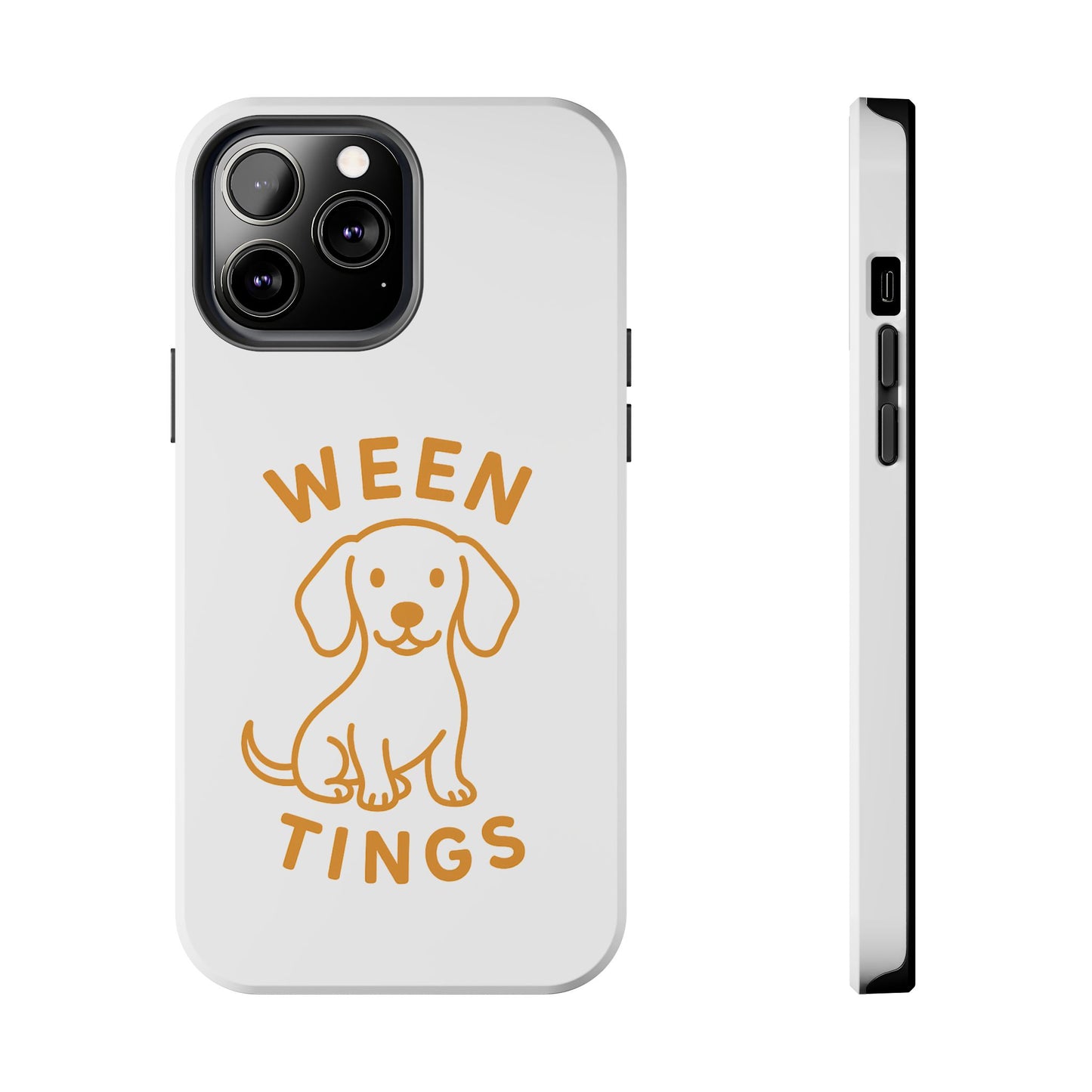 Cute Dog-Themed Tough Phone Cases, Funny Dog Gifts, Pet Lover Accessories, Ween Tings Phone Cover, Dog Owner Gift