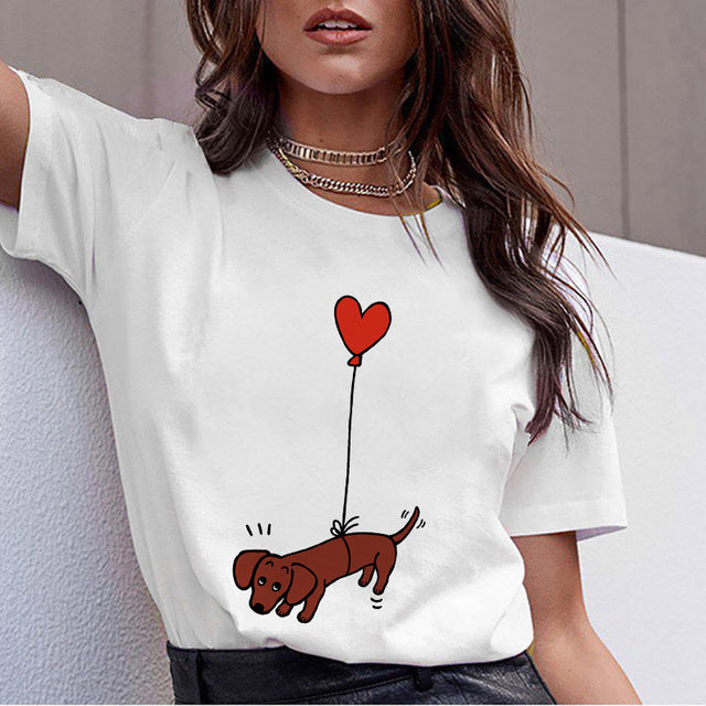Various Dachshund T-Shirts