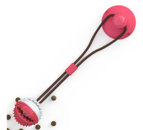 Dog Silicon Suction Cup-Tug Interactive Ball Toy