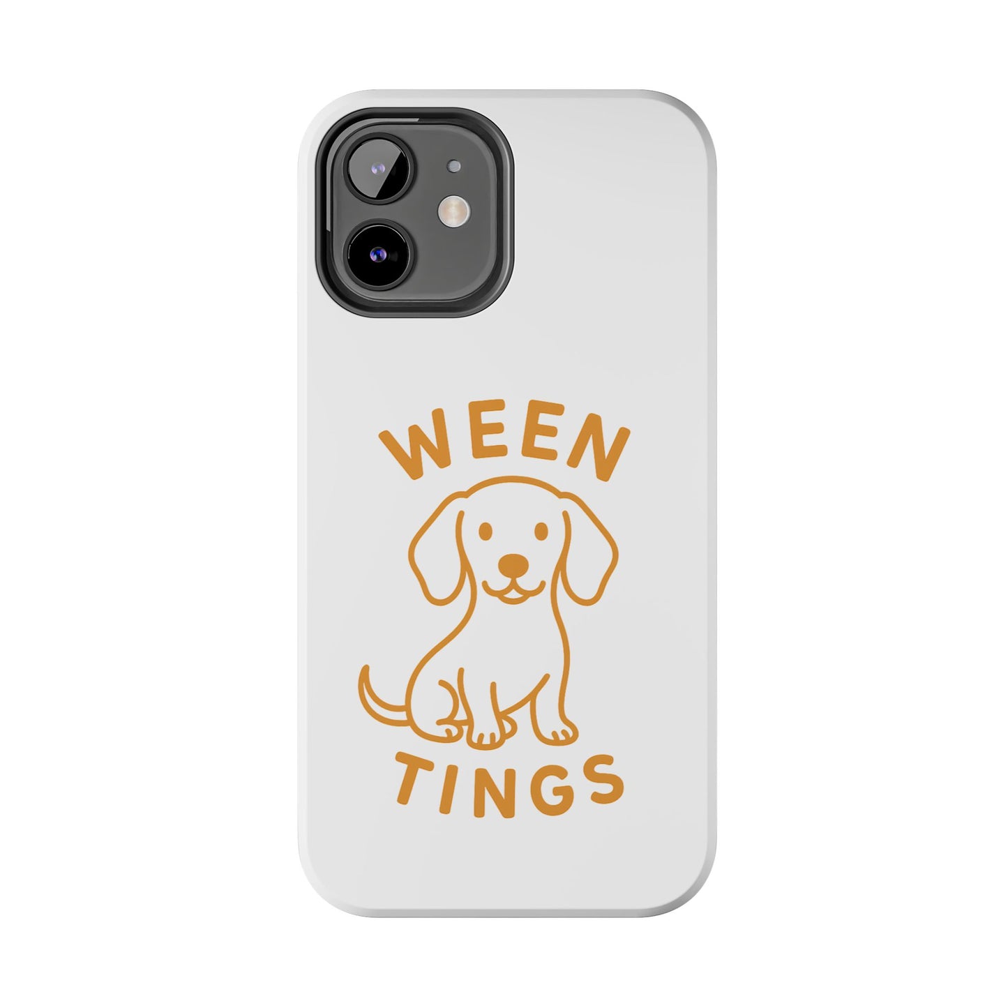 Cute Dog-Themed Tough Phone Cases, Funny Dog Gifts, Pet Lover Accessories, Ween Tings Phone Cover, Dog Owner Gift
