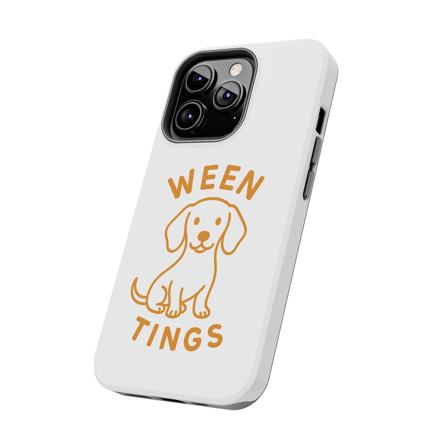 Cute Dog-Themed Tough Phone Cases, Funny Dog Gifts, Pet Lover Accessories, Ween Tings Phone Cover, Dog Owner Gift