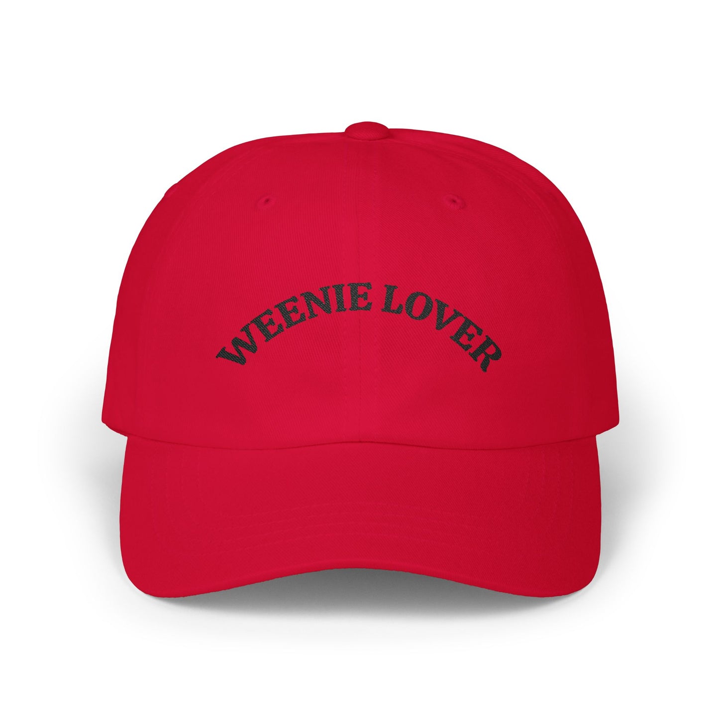 Weenie Lover Classic Dad Cap | Soft Cotton Hat, Casual Everyday Wear, Gifts for Dog Lovers, Trendy Fashion Accessory