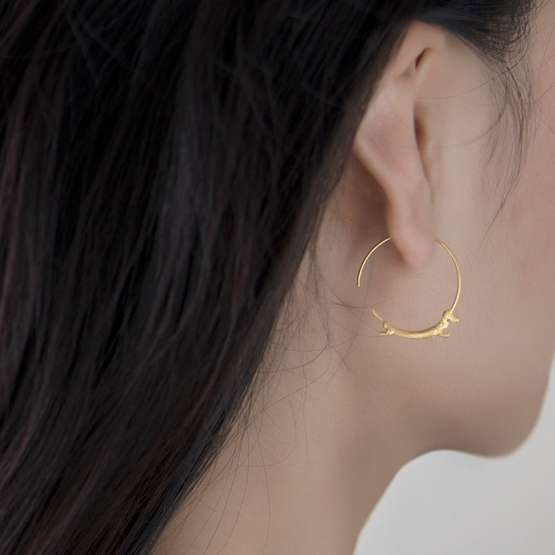 Cute Dachshund Earrings