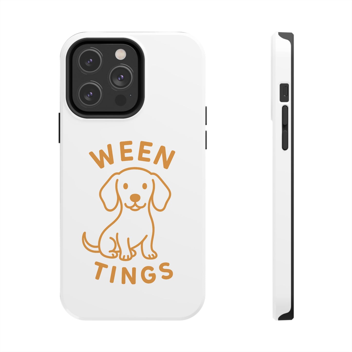 Cute Dog-Themed Tough Phone Cases, Funny Dog Gifts, Pet Lover Accessories, Ween Tings Phone Cover, Dog Owner Gift