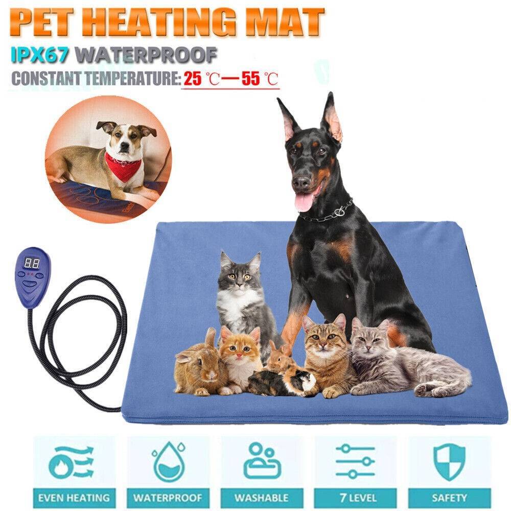 Electric Pet Heat Pad-Waterproof, Chew Resistant