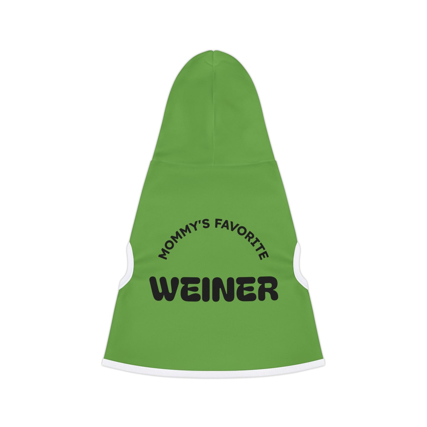 Mommy's Favorite Weiner Pet Hoodie, Cute Dog Coat, Fun Pet Apparel, Cozy Pet Outfit, Dog Lovers Gift, Casual Pet Wear