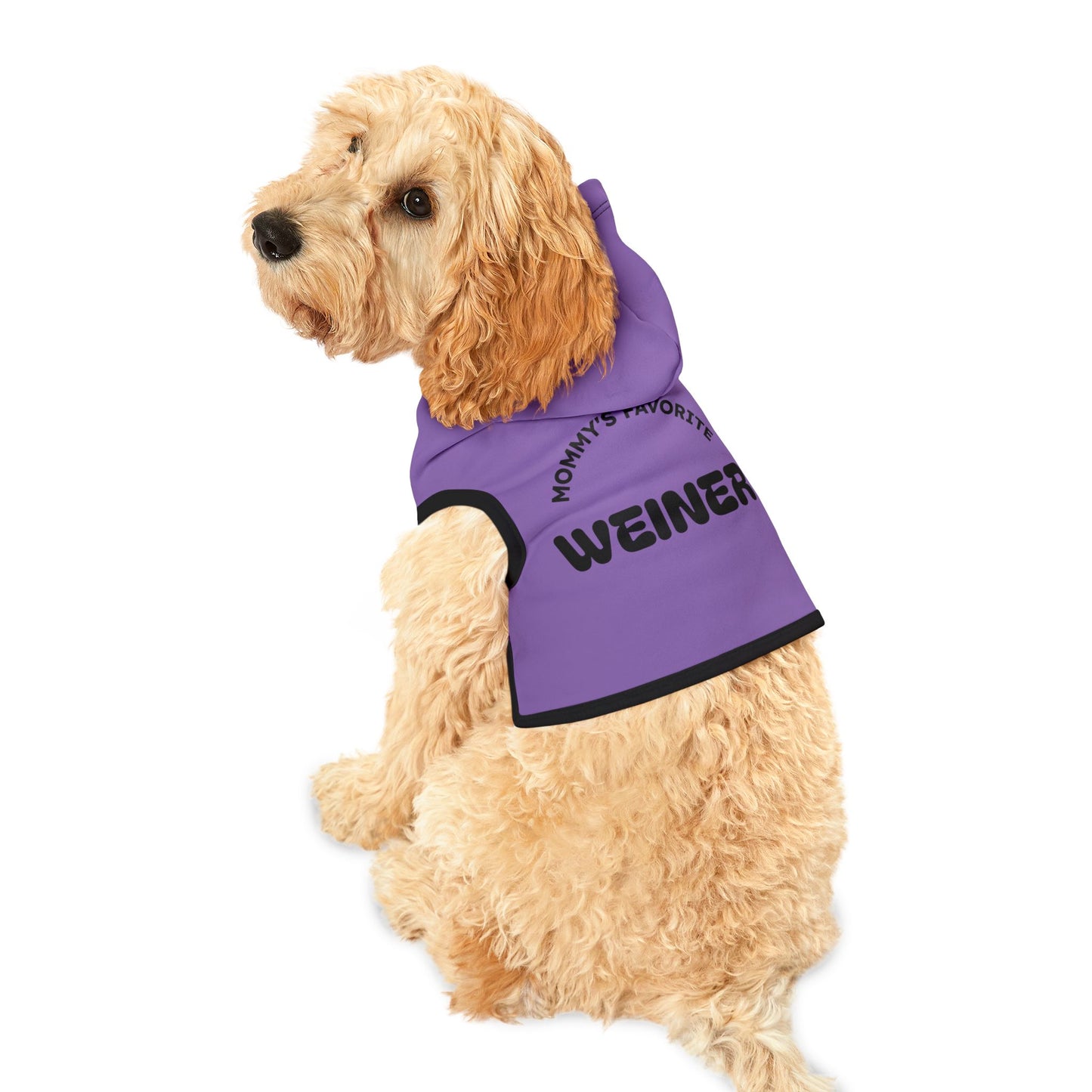 Mommy's Favorite Weiner Pet Hoodie, Cute Dog Coat, Fun Pet Apparel, Cozy Pet Outfit, Dog Lovers Gift, Casual Pet Wear