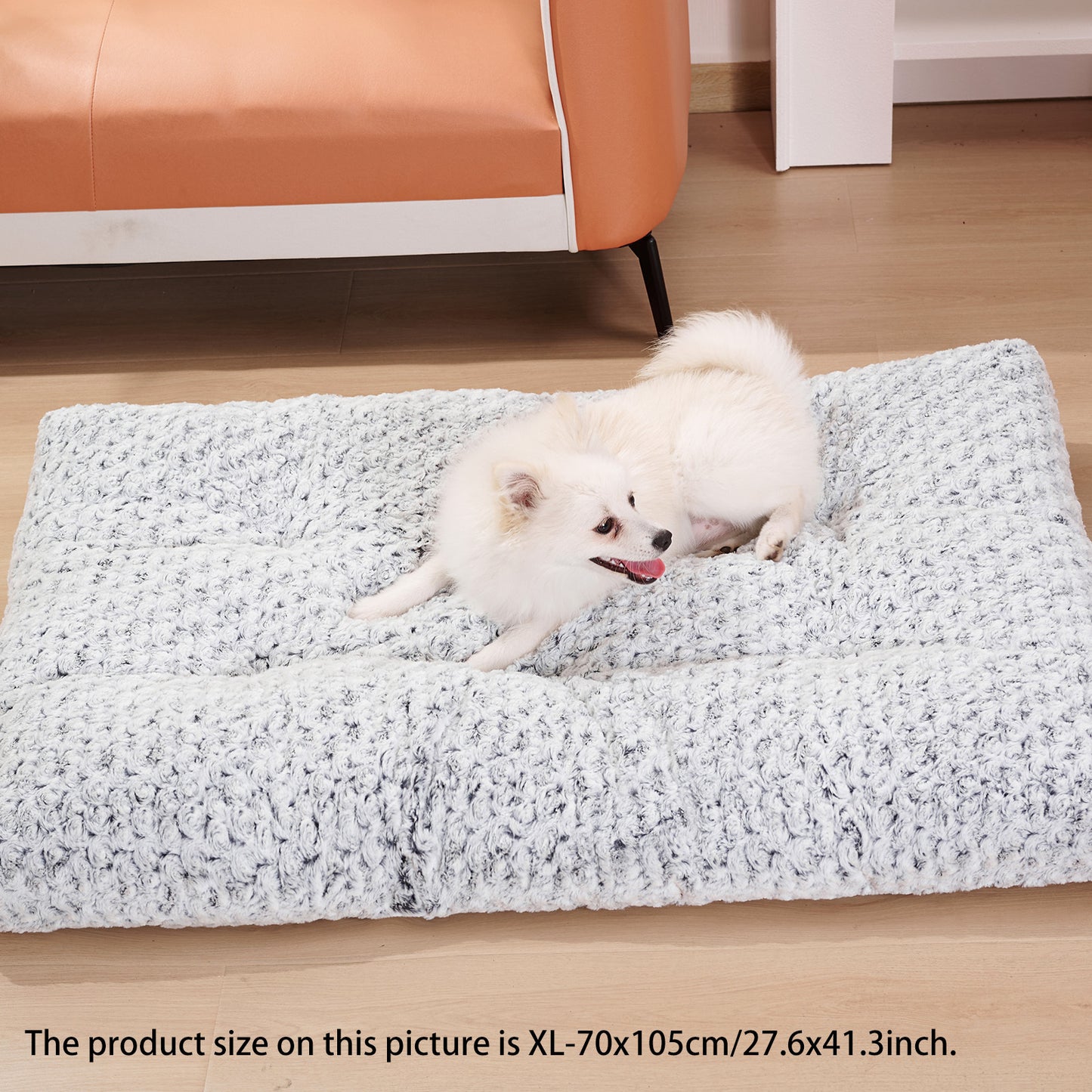 Fluffy Dog Crate Bed Matt