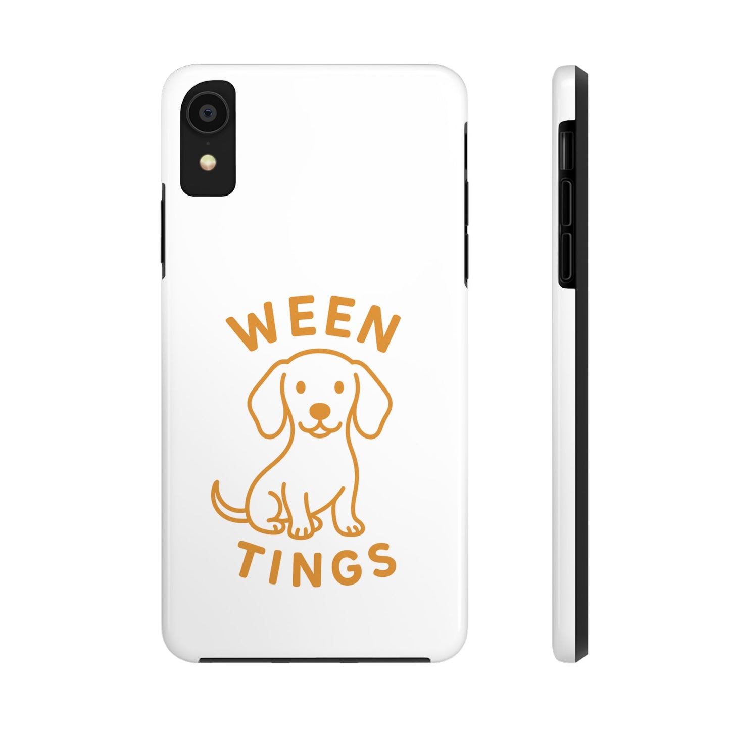 Cute Dog-Themed Tough Phone Cases, Funny Dog Gifts, Pet Lover Accessories, Ween Tings Phone Cover, Dog Owner Gift
