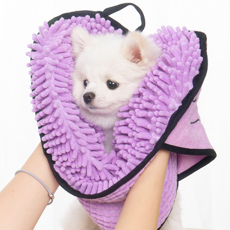 Super Absorbent, Microfiber Bath Towels For Pets
