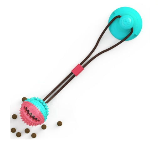 Dog Silicon Suction Cup-Tug Interactive Ball Toy