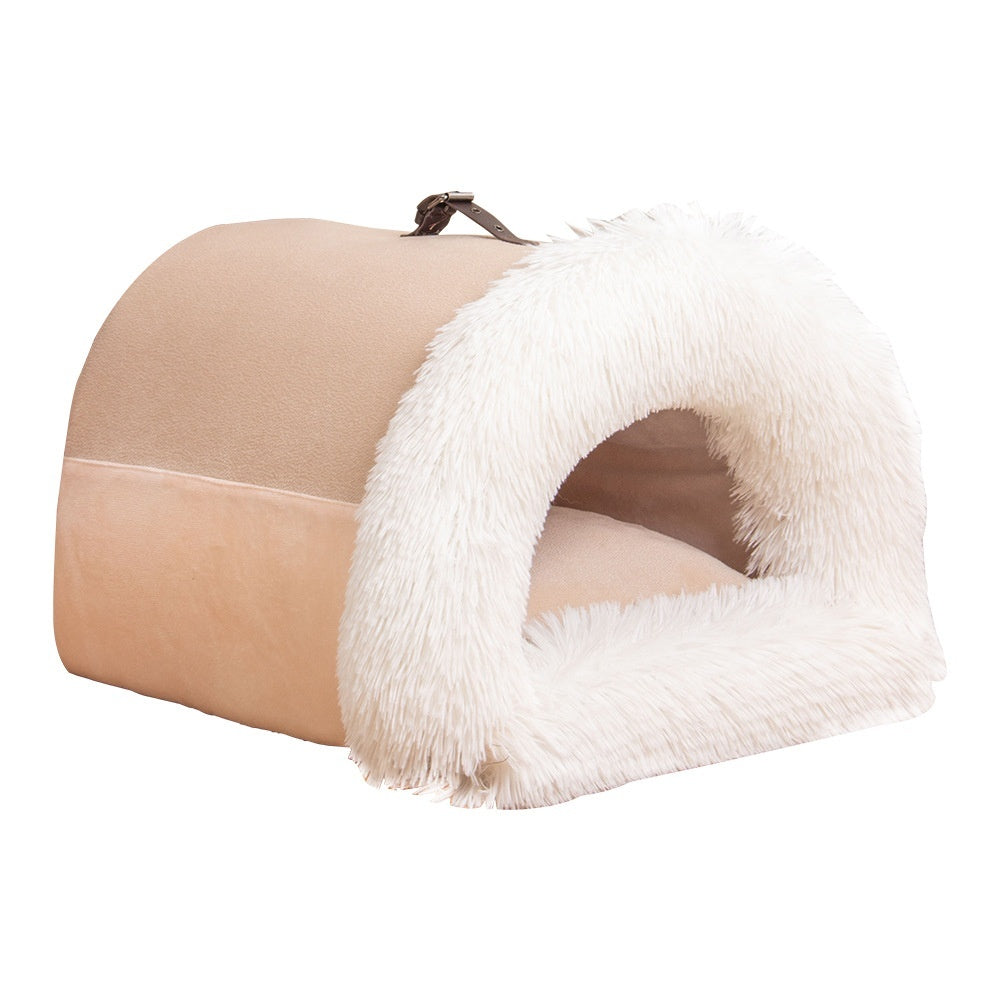 Portable Pet Nest, Moisture-Proof Bed Nook