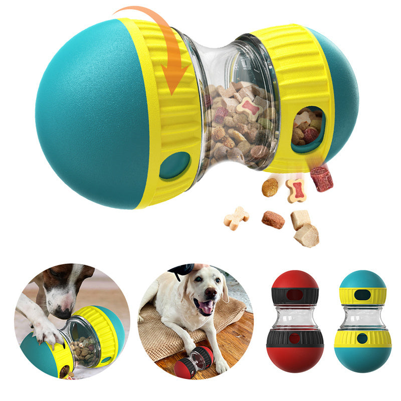 Food Dispensing Toy Tumbler, Food Ball Puzzle, Interactive Slowly Feeding