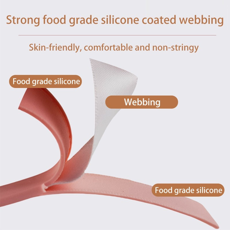 Silicone Pet Collar And Leash Set, Waterproof And Easy To Clean (S-L)
