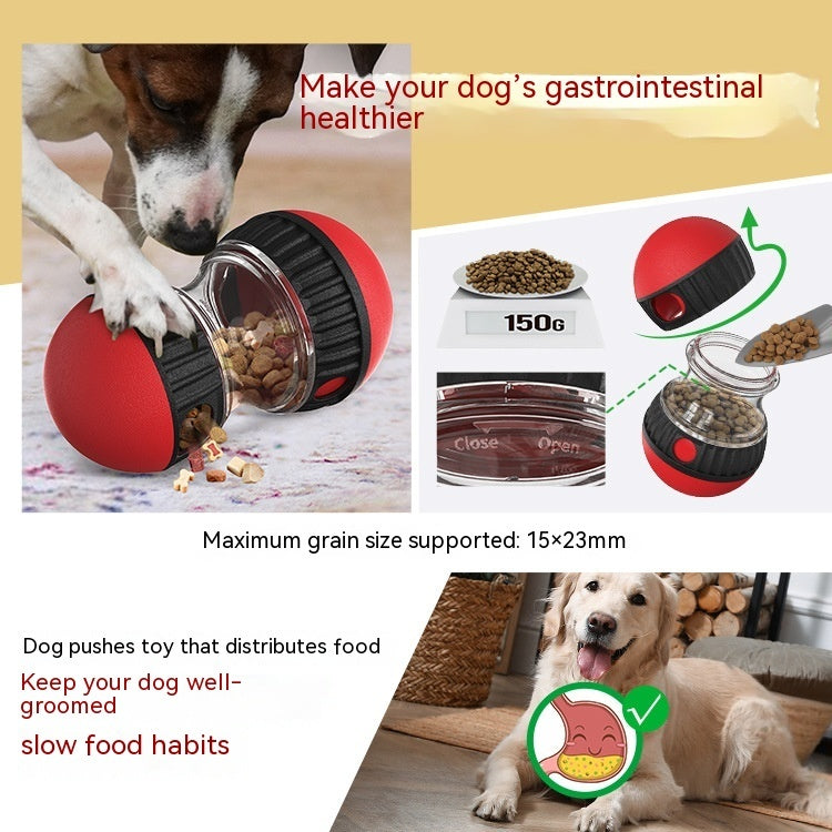Food Dispensing Toy Tumbler, Food Ball Puzzle, Interactive Slowly Feeding