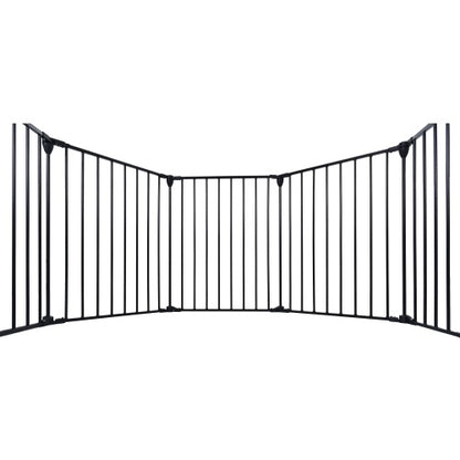 12.5 ft Adjustable Metal Safety Gate/ Play Yard- 6 Panels (Including Gate)