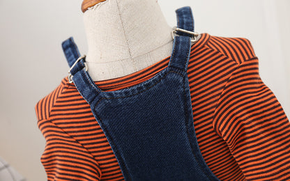 Four-legged Jean Overalls Dog Clothing (S-2XL)
