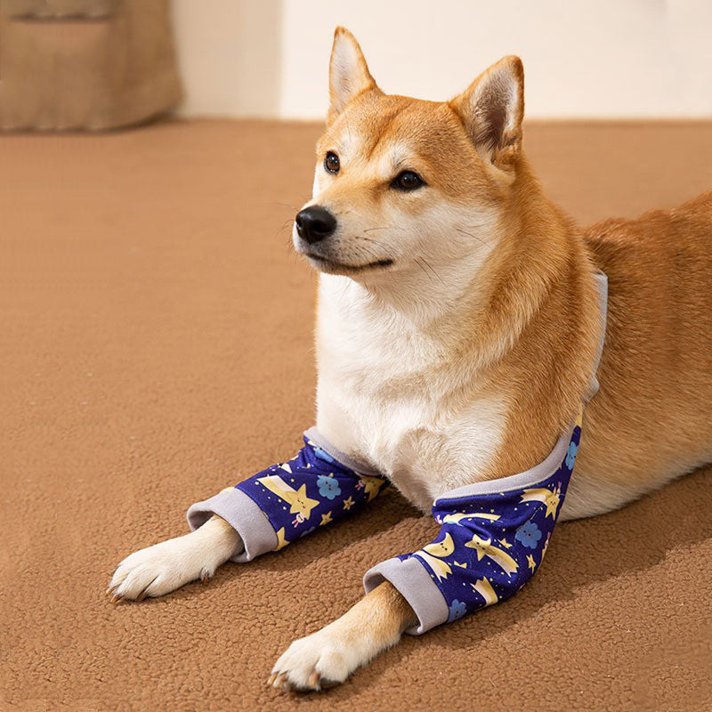 Dogs Front Elbow Support Wrap, For Wounds/ Elbow Callus