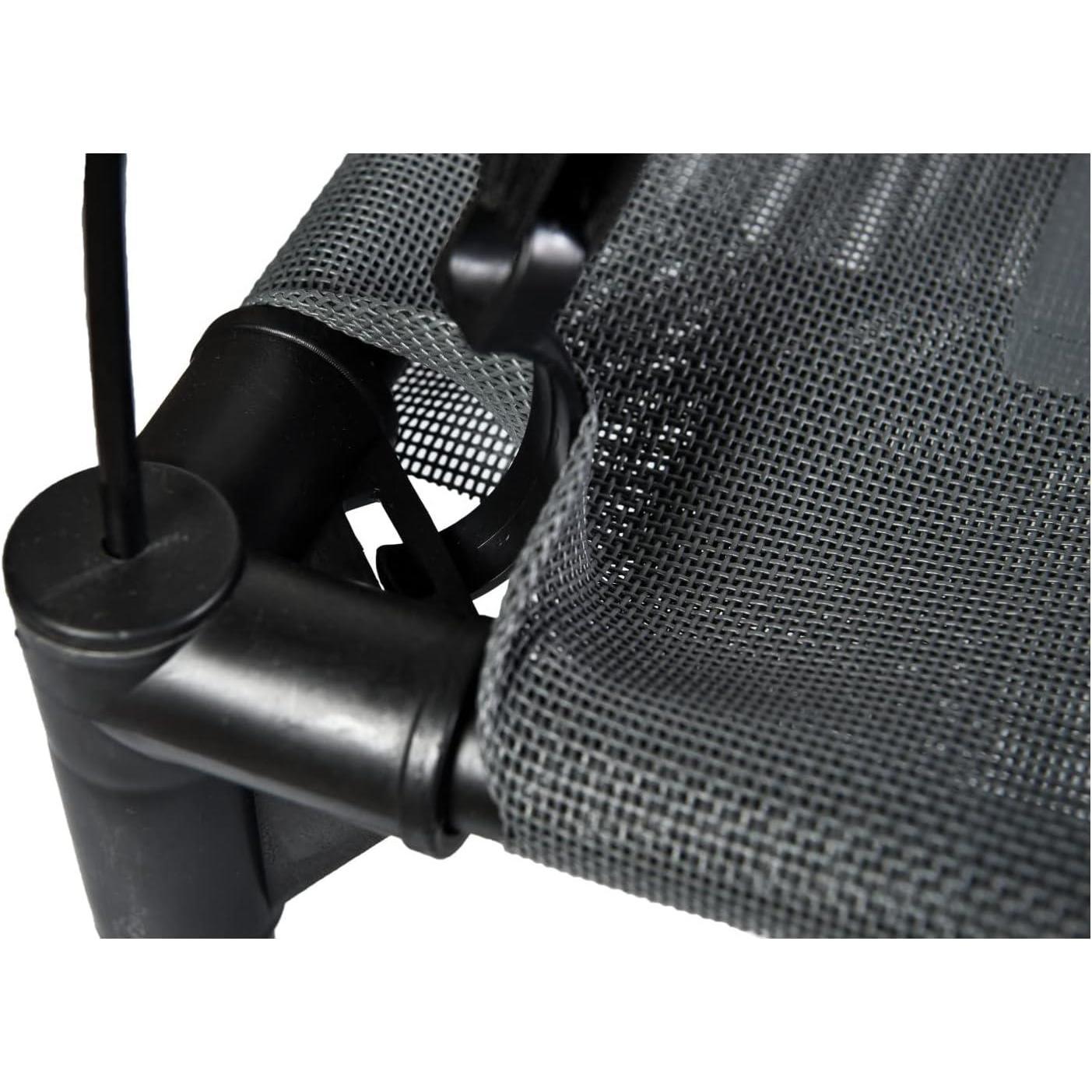 Large Elevated Pet Bed With UV Protection Awning- Up to 110 lbs